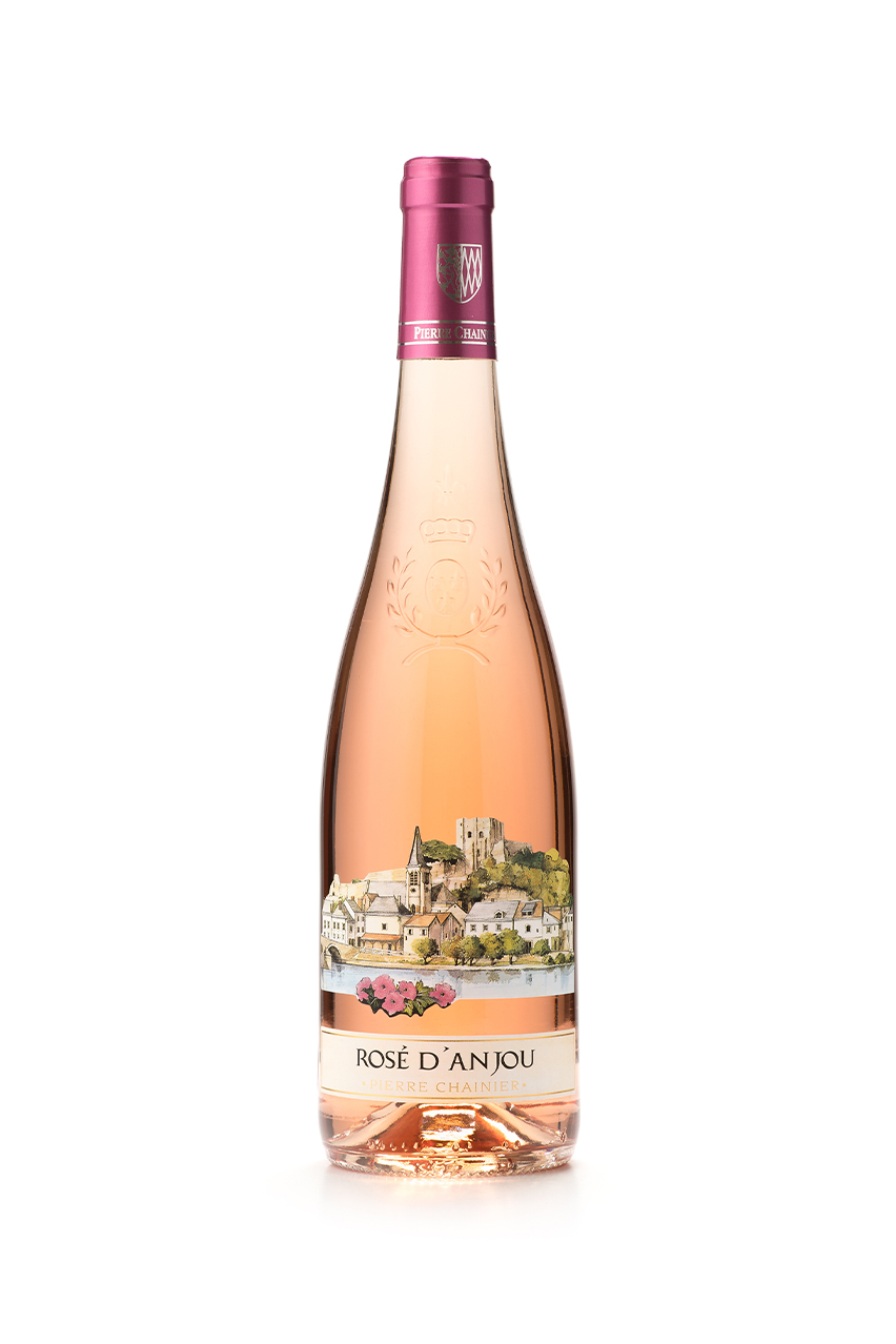 Вино Розе д'Анжу, AOP, розовое, полусухое, 0.75л